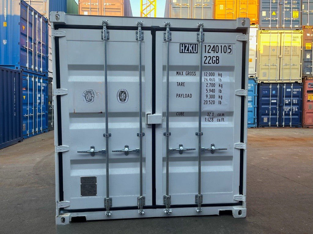 Contenedor de envío de grado IICL 6 de 10', HZKU 124 010-5